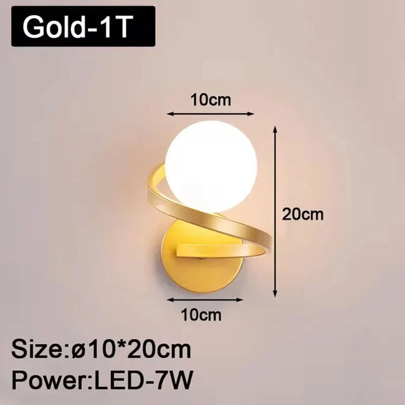 Modern Up and Down LED Wall Sconce
