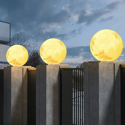 Solar Moon Lamp Outdoor Waterproof Garden Decoration Light