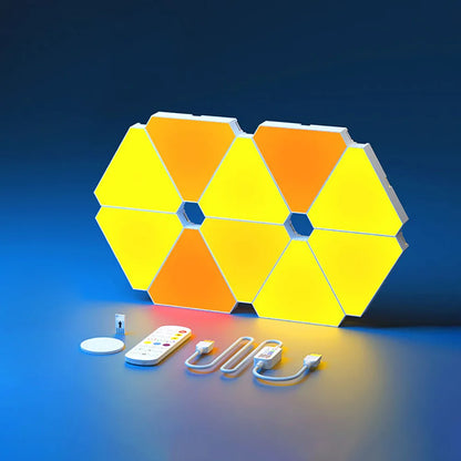 RGB Smart Wall Light LED Music Sync Bedroom Gaming Lamp