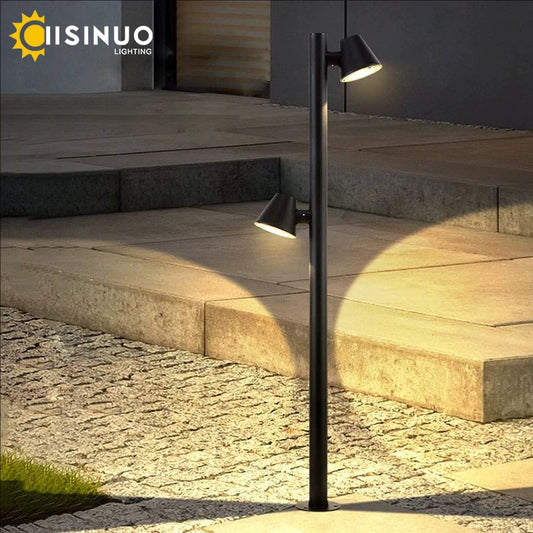Rotating Outdoor LED Spotlight for Landscape Lighting