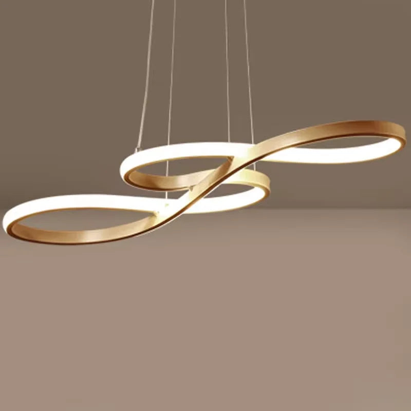Kitchen Island LED Pendant Dimmable Hanging Lamp with Remote