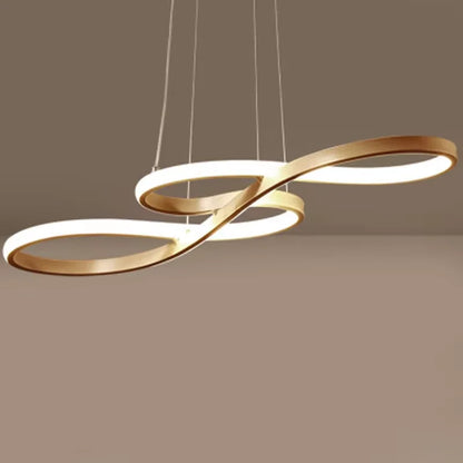 Kitchen Island LED Pendant Dimmable Hanging Lamp with Remote
