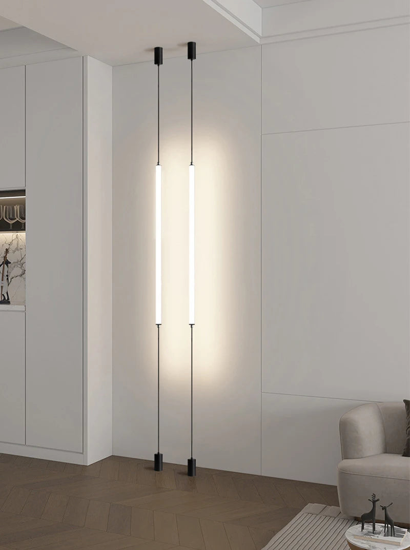 Modern LED Floor Lamp – Sleek Black Acrylic Light for Living Room & Bedroom