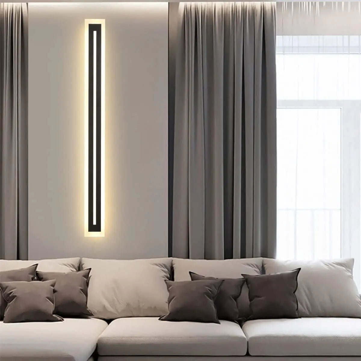 Modern Outdoor LED Strip Wall Light for Patios