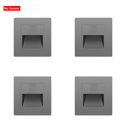 PIR Motion Sensor LED Night Light Staircase and Bedroom Lamp