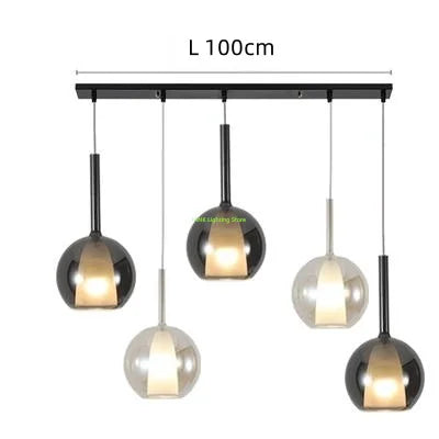 Italian Glass Bubble Pendant Light for Modern Interiors