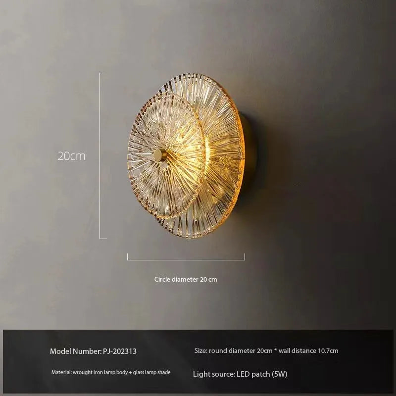 Luxury Minimalist Wall Lamp for Staircases and Bedrooms