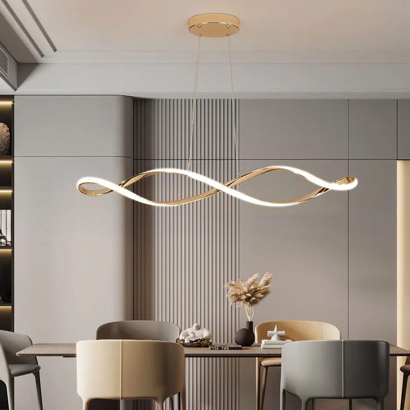 Modern LED Pendant Ceiling Dimmable Adjustable Kitchen Dining Light