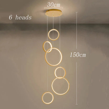 Modern LED Pendant Chandelier for Dining Rooms