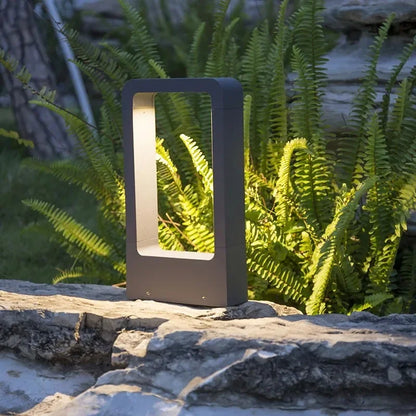 Minimalist LED Lawn Bollard Light for Outdoor Pathways