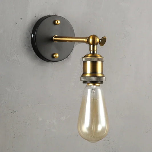 Industrial Retro Wall Lamp E27 Bedroom Hallway Sconce