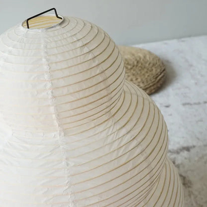Japanese Rice Paper Table Lamp for Cozy Bedrooms