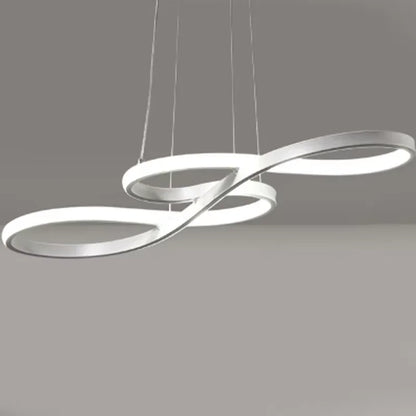Kitchen Island LED Pendant Dimmable Hanging Lamp with Remote