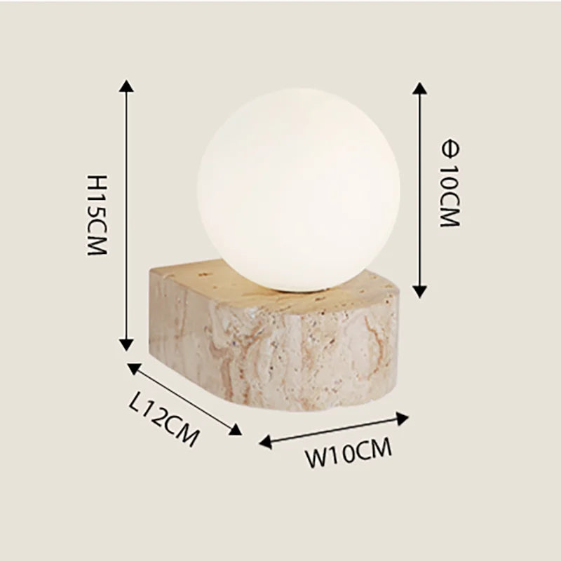 Japanese Retro Glass Wall Lamp for Warm Interiors