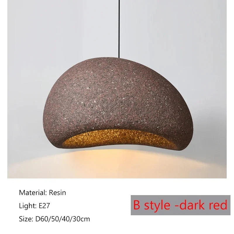 Wabi Sabi Ceiling Pendant Light for Dining Rooms
