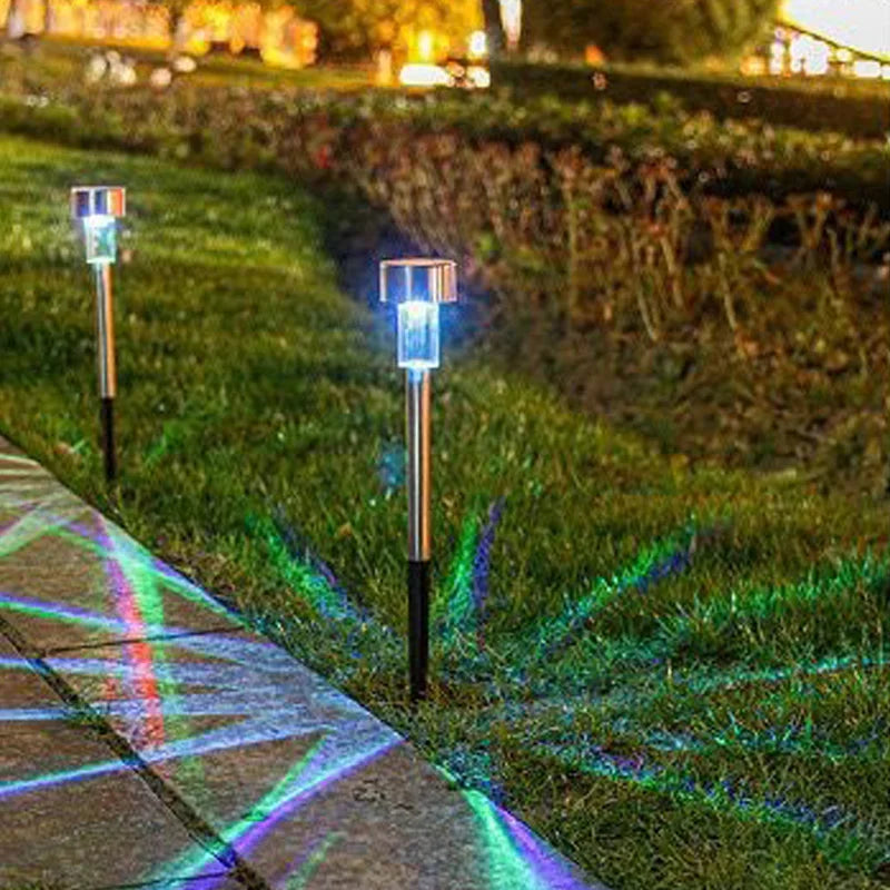 Solar Ground Stake Lights for Garden Pathways
