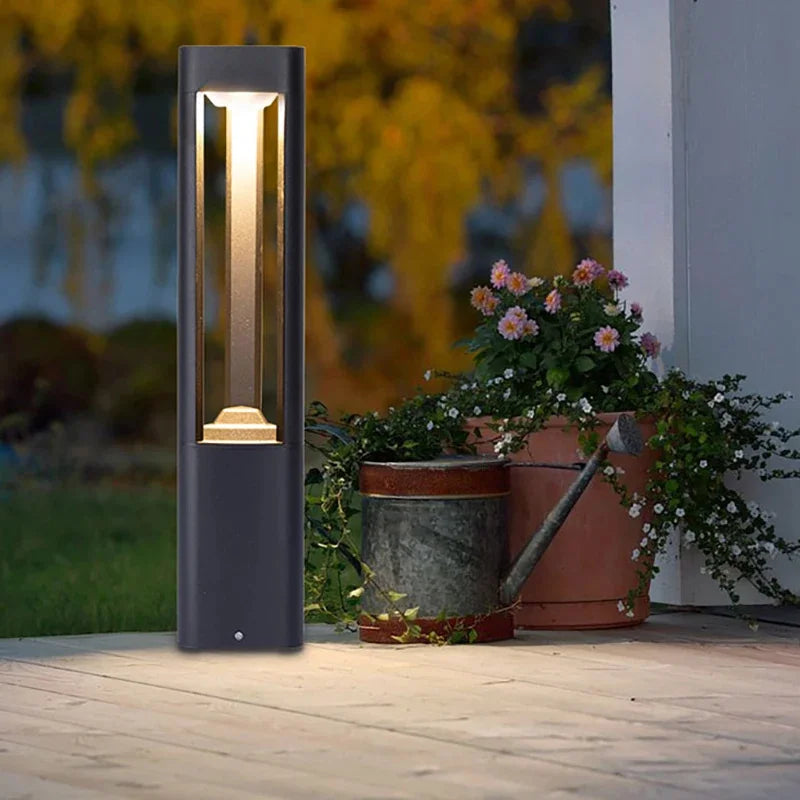 Modern LED Landscape Bollard Light for Garden Paths