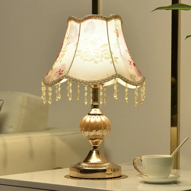 Classical Touch Bedside Table Lamp for Cozy Lighting