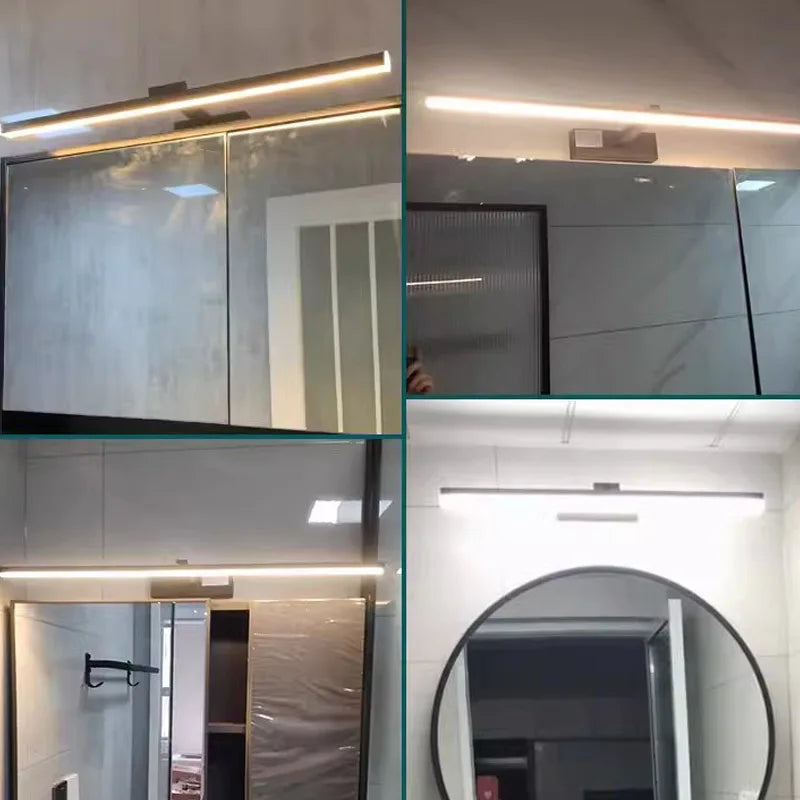 LED Bathroom Mirror Light Waterproof Makeup Wall Lamp