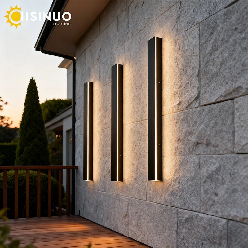 Waterproof LED Linear Outdoor Wall Light