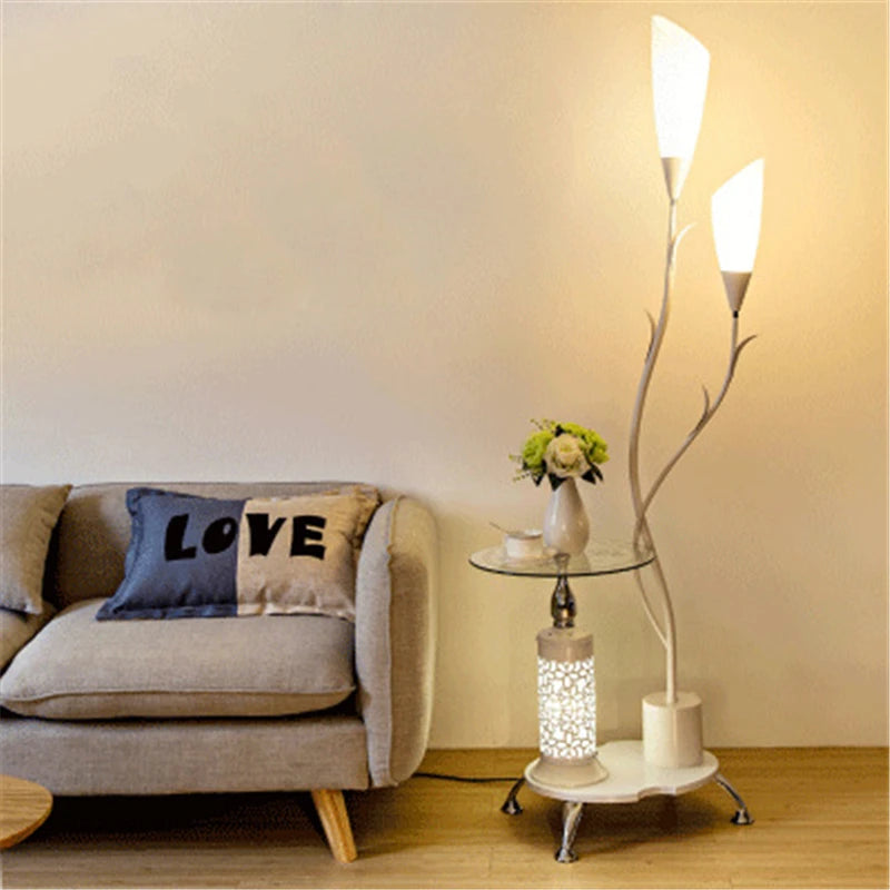 Nordic Flower Floor Lamp for Artistic Interiors