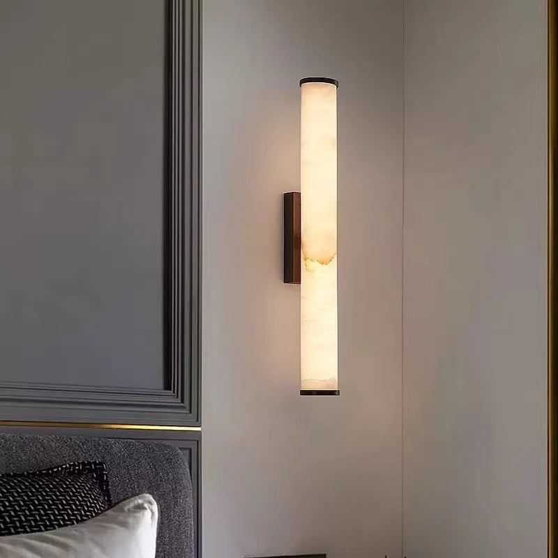 Luxury Marble Texture Wall Lamp for Modern Interiors