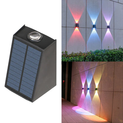 Solar Outdoor Wall Lamp for Garden Ambience