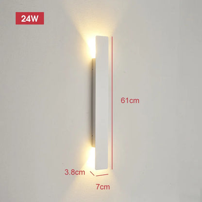 Outdoor LED Wall Lamp 18W Waterproof Bedroom and Exterior Light