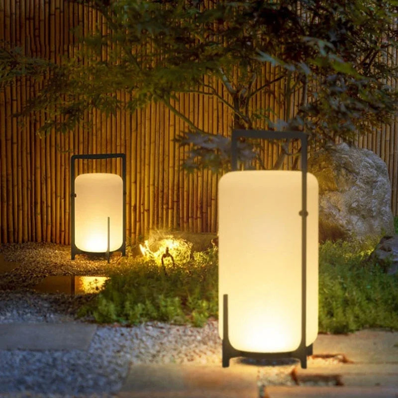 Modern Acrylic Floor Lamp for Ambient Room Lighting