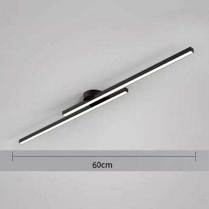 Long Aluminum LED Ceiling Light Modern Hallway Balcony Lighting