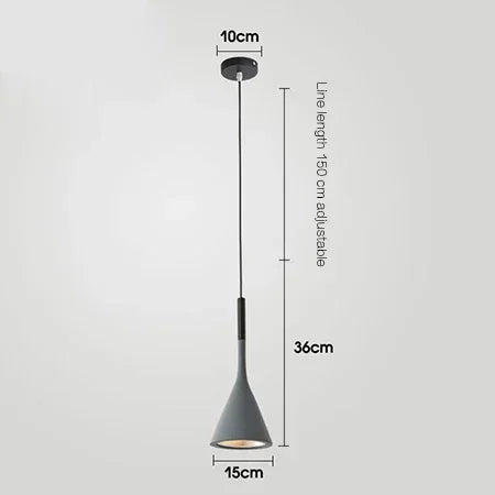Modern LED Pendant Light E27 Kitchen Dining Hanging Lamp