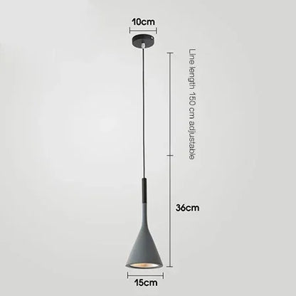 Modern LED Pendant Light E27 Kitchen Dining Hanging Lamp