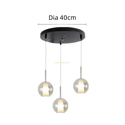 Italian Glass Bubble Pendant Light for Modern Interiors