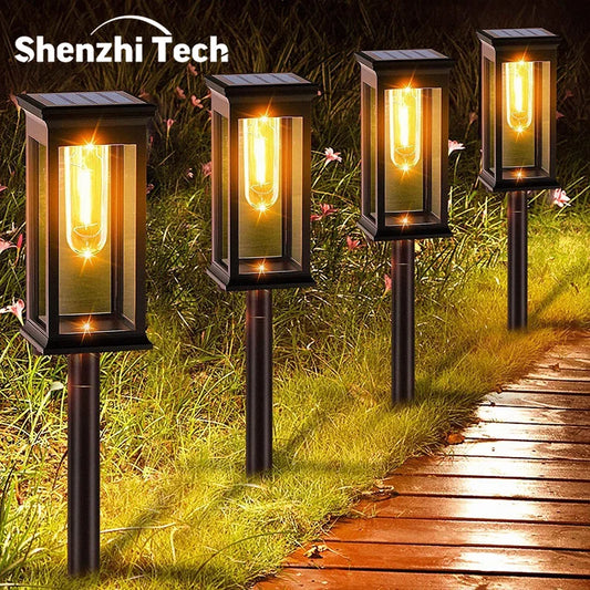 Solar LED Pathway Lights for Driveways and Walkways