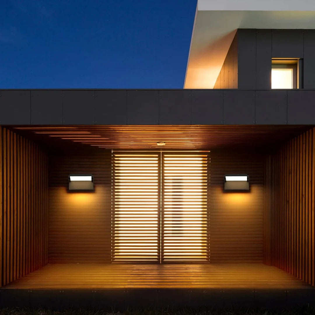 18W Waterproof Motion Sensor Wall Light for Outdoors