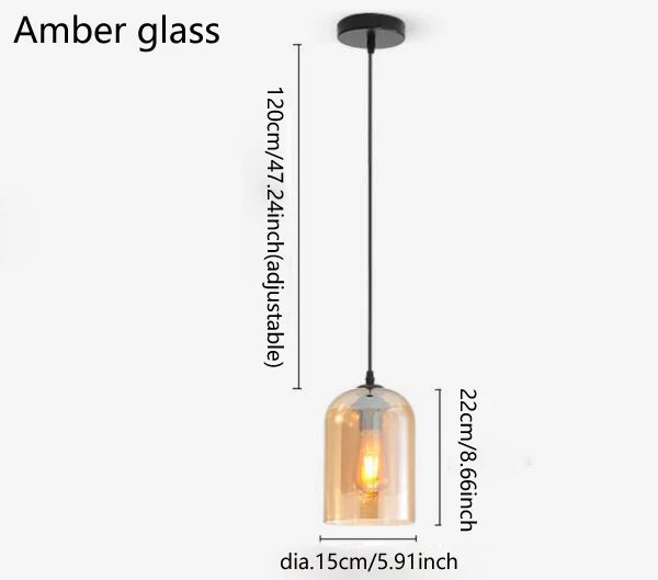 Modern Double Glass Wall Sconce for Bedrooms
