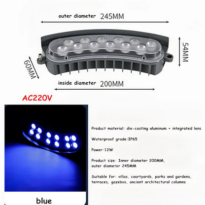 Outdoor LED Tree Spotlight Waterproof Landscape Garden Light