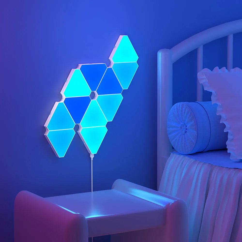 RGB Smart Wall Light LED Music Sync Bedroom Gaming Lamp
