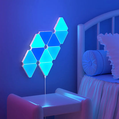 RGB Smart Wall Light LED Music Sync Bedroom Gaming Lamp