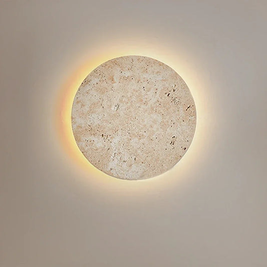 Natural Cave Stone LED Wall Sconce for Modern Homes