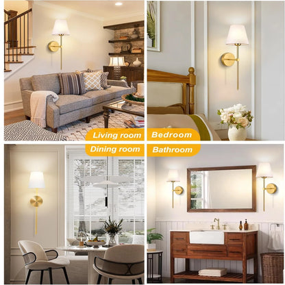 Wireless Rechargeable Wall Lamp Dimmable Remote LED Light