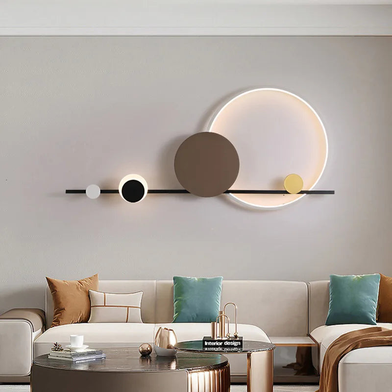 Modern Nordic LED Wall Lamp for Bedrooms and Living Rooms
