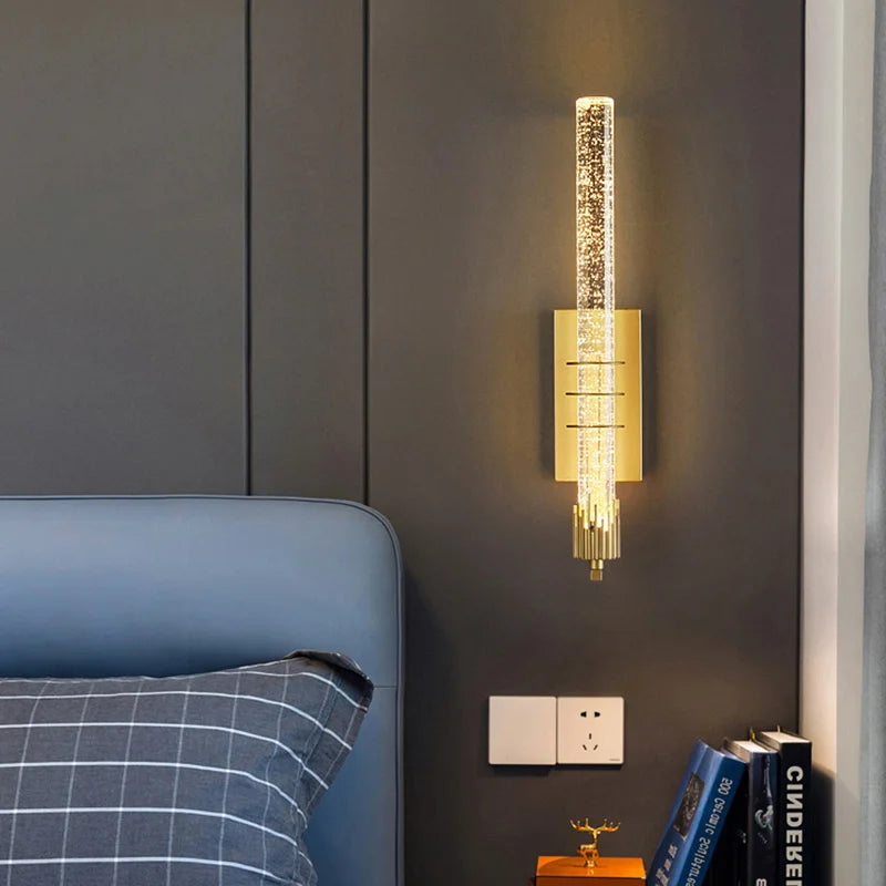 Bubble Crystal Wall Lamp for Luxury Interiors