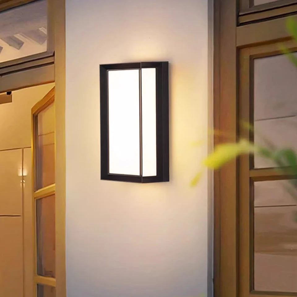 Motion Sensor Outdoor Wall Light with Waterproof Design