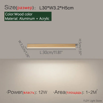 Minimalist LED Strip Ceiling Light for Modern Interiors