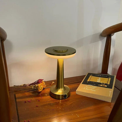Portable LED Touch Lamp – USB Rechargeable Mood Light for Bedroom & Bar