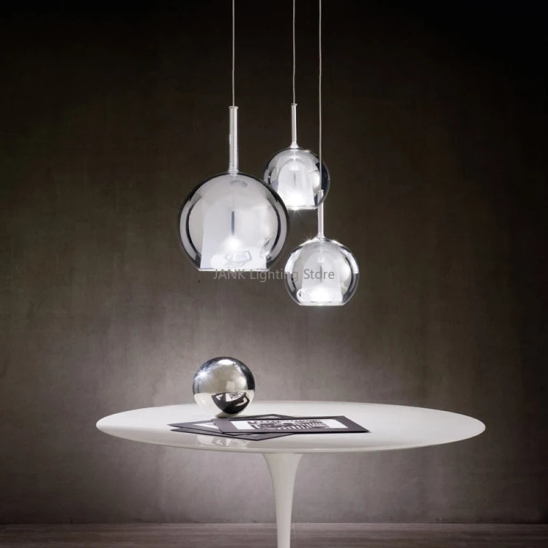 Italian Glass Bubble Pendant Light for Modern Interiors