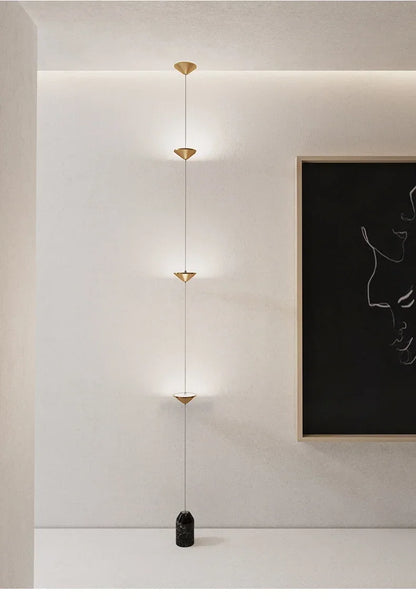 Luxury Minimalist Floor Lamp – Modern Black Ambient Lighting for Living Room