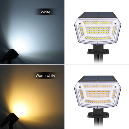 Solar LED Garden Spotlight for Landscaping