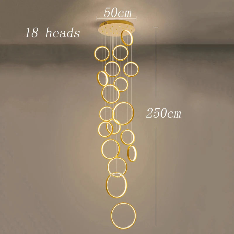 Modern LED Pendant Chandelier for Dining Rooms